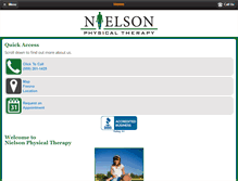 Tablet Screenshot of nielsonpt.com